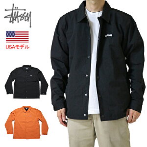 ステューシー コーチジャケット STUSSY ジャケット メンズ CLASSIC COACH JACKET ナイロンジャケッ ストックロゴ アウター コーチ メンズ・男性用 ストゥーシー スチューシー ■品番 115490 115576