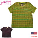 ステューシー 服 メンズ ステューシー レディース Tシャツ STUSSY W's SYLA TEE Tシャツ ウィメンズ 半袖Tシャツ 女性サイズ ■品番 STUSSY 214559▲