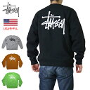 ステューシー トレーナー 定番 ベーシックロゴ ストックロゴ BASIC STUSSY CREW USステューシー トレーナー スゥエット ■品番 1914567 1914649