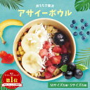 【アサイーボウルだけ】おうちで贅沢アサイーボウル 12個セット(Mサイズ6個、Sサイズ6個)
