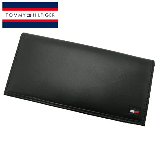 トミーヒルフィガー 長財布 31TL19X013-001Black ウォレット レザー メンズ トミーヒルフィガー 長財布 31TL19X013-001Black ウォレット レザー メンズ