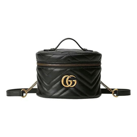 ハンドバッグ グッチ ハンドバッグ 598594 DTDCT 1000 リュックサック 本革 レザー ロゴ GGマーモント レディース GUCCI