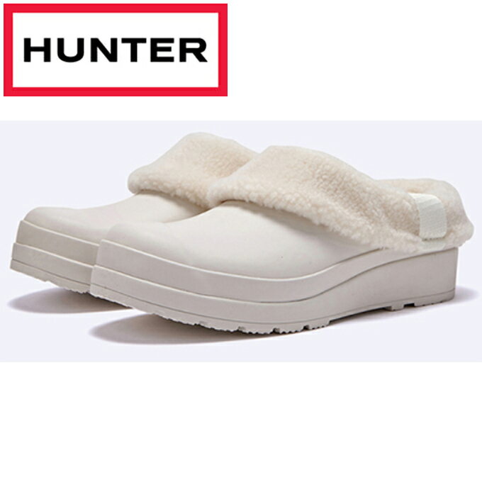 ハンター スリッポン WFF1000RSP WHITE WILLOW レディース プレイシェルパクロッグ サンダル シューズ 靴 HUNTER