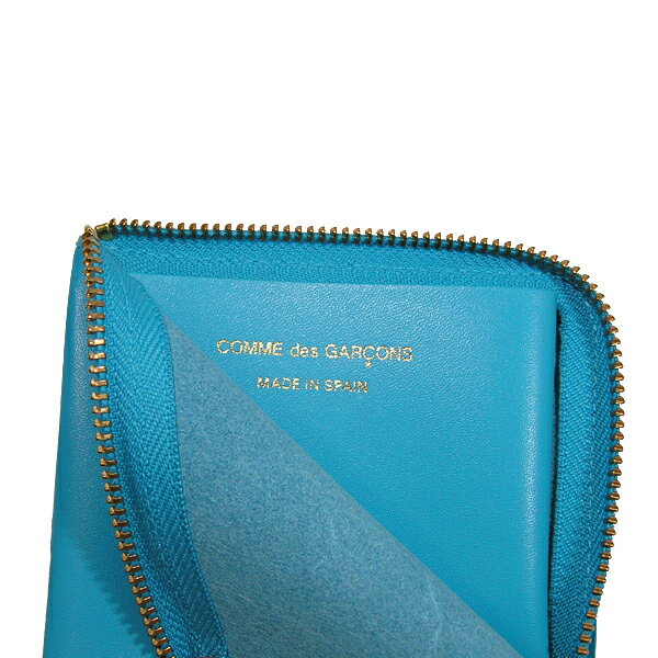 コムデギャルソン SA3100 Blue ミニ財布 コインケース レザー 小銭入れ COMME des GARCONS