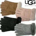 UGG アグ W SHEEPSKIN EMBROIDER GLOVE シープスキン グローブ 手袋 本革 羊革 カジュアル キレカジ 通勤 通学 防寒 レディース 20931折り返しのファー部分がフェミニンで上品な印象の手袋。 指先までファーが施されており、保温性抜群のアイテム。ご自分用にはもちろん、プレゼントにもおすすめな一品。カラーBlackck ChestnutMetalCLIFFサイズS：約 全長21cm×手の甲幅9cm×手首入口幅8cmM：約 全長23cm×手の甲幅9cm×手首入口幅9cm ※上記はスタッフがメジャーで採寸したサイズとなり、若干の差異がある場合がございます。予めご了承ください。素材　シープスキン