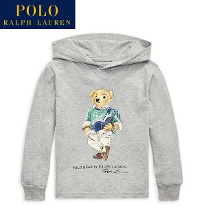 ポロ ラルフローレン ボーイズサイズ パーカー 323853829001 ポロベアー Tパーカー POLO RALPH LAUREN