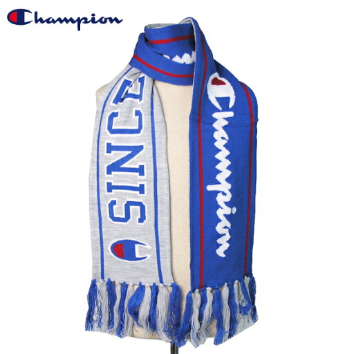 チャンピオン マフラー H0723A KOP ロゴ ニット ストール リバーシブル スカーフ Champion チャンピオン マフラー H0723A KOP ロゴ ニット ストール リバーシブル スカーフ Champion