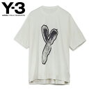 ワイスリー Y-3 Tシャツ HY1272 オフホワイト ロゴ グラフィック 半袖 ヨウジヤマモト アディダス adidas