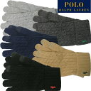 ポロ ラルフローレン 手袋 PC0713 タッチ ニットグローブ 男女兼用 スマホ対応 POLO RALPH LAUREN