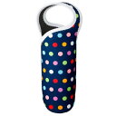 トーン ボトルカバー 500ml ドットネイビー TC-01DotNavy