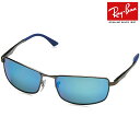 送料無料 RayBan/レイバン 偏光レンズ サングラス RB3498 029/9R 61サイズ