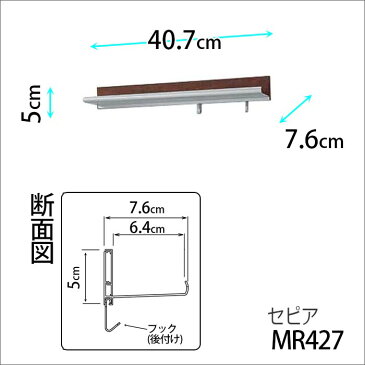 壁付け【ラインシェルフ】40cm | 壁掛け フック 壁に付けられる家具 ウォールシェルフ おしゃれ 石膏ボード用 ウォールハンガー 壁 壁掛けハンガー ウォールラック 取り付け 壁掛けフック 収納 鍵かけ 飾り棚 ハンガーフック キーフック シェルフ diy 棚 玄関 フックハンガー