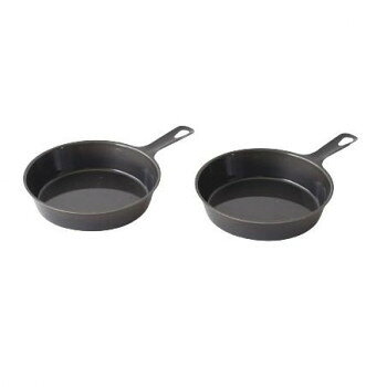 【暮らしラクラク応援セール】タマハシ ミニスキレット13cm2P KS-3060T【取り寄せ・返品不可商品】