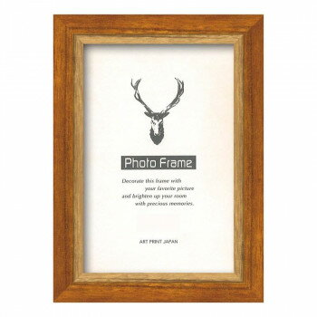 【暮らしラクラク応援セール】A.P.J. フォトフレーム ピノフレーム サービスL ブラウン・1000061730【取り寄せ・返品不可商品】