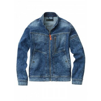 【暮らしラクラク応援セール】桑和 1682-00 長袖ブルゾン Mサイズ ミッドインディゴ(557) G.G.【取り寄せ・返品不可商品】 【暮らしラクラク応援セール】桑和 1682-00 長袖ブルゾン Mサイズ ミッドインディゴ(557) G.G.【取り寄せ・返品不可商品】