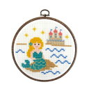 【暮らしラクラク応援セール】オリムパス ししゅうキット 人魚姫 7340【取り寄せ・返品不可商品】