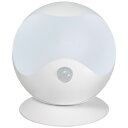 【暮らしラクラク応援セール】ELPA(エルパ) LEDセンサー付ライト 人感センサー 白色/電球色 切替可能 PM-L750W【取り寄せ・返品不可商品】
