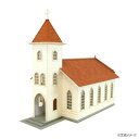 【暮らしラクラク応援セール】みにちゅあーとキット 情景シリーズ S=1/87・80 教会 MK05-33【取り寄せ・返品不可商品】