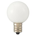 【暮らしラクラク応援セール】OHM LEDミニボール球装飾用 G30/E12/0.5W/16lm/昼白色 LDG1N-H-E12 13【取り寄せ・返品不可商品】