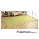 【暮らしラクラク応援セール】日本製 ダイニングラグ 除菌スプレー グリーン 本間8畳 約382×382cm 1090030122002【取り寄せ・返品不可商品】