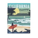 【暮らしラクラク応援セール】エンボス リゾートサイン CALI DREAMING DE054865【取り寄せ・返品不可商品】