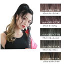 【暮らしラクラク応援セール】プリシラ テールウィッグ グラデ カールポニー CTL-10-BK-CT 耐熱 GL・ブラック・グレーラベンダー【取り寄せ・返品不可...