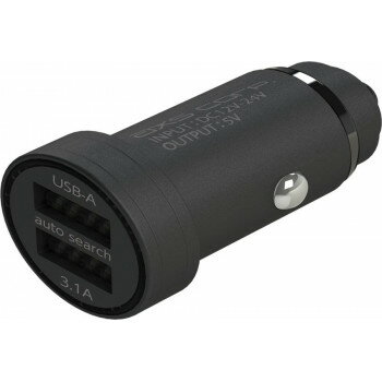 【暮らしラクラク応援セール】アークス(axs) アルマイトDC充電器A+A＆マルチケーブル ブラック X-311【..