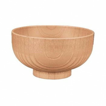【暮らしラクラク応援セール】福井クラフト　耐熱φ135木調お好み椀 木肌摺り 30044190【取り寄せ・返品不可商品】