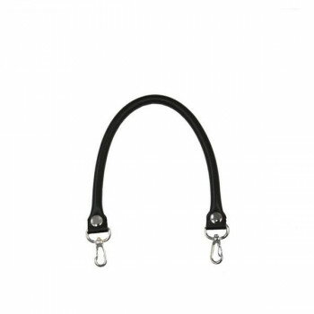 【暮らしラクラク応援セール】INAZUMA イナズマ 着脱ホック式本革持ち手 約42cm 2本手 (26)黒 BM-4305S【取り寄せ・返品不可商品】