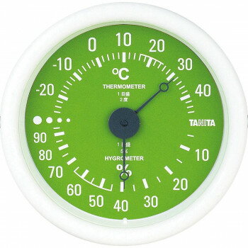【暮らしラクラク応援セール】TANITA タニタ 温湿度計 TT-515 グリーン【取り寄せ・返品不可商品】