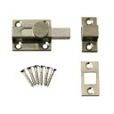 【暮らしラクラク応援セール】JY-377 ホワイト角ラッチ 25mm 1個入 00071377-001【取り寄せ・返品不可商品】
