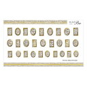 【暮らしラクラク応援セール】Sha-Nail Charm 写ネイル ネイルシール Python Parts Gold CH-011g【取り寄せ・返品不可商品】