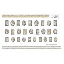 【暮らしラクラク応援セール】Sha-Nail Charm 写ネイル ネイルシール Python Parts Silver CH-011s【取り寄せ・返品不可商品...
