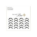 【暮らしラクラク応援セール】Sha-Nail Pro PLUS 写ネイル ネイルシール French Floret -Black- FR-FLT01【取り寄せ・...