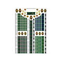 【暮らしラクラク応援セール】Sha-Nail Pro 写ネイル ネイルシール Traditional Check British Green TC-002【取り...