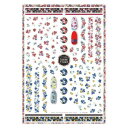 【暮らしラクラク応援セール】Sha-Nail Pro 写ネイル ネイルシール Peasant Flowers/ペザントフラワー (Pink×Blue) PSNT...