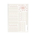 【暮らしラクラク応援セール】Sha-Nail Pro 写ネイル ネイルシール Secret Lace SLA-001【取り寄せ・返品不可商品】