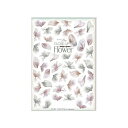 【暮らしラクラク応援セール】Sha-Nail Pro 写ネイル ネイルシール CLOSE-UP Flower -beige×green- CLF-002【取り寄...
