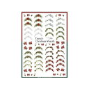 【暮らしラクラク応援セール】Sha-Nail Pro 写ネイル ネイルシール French Christmas Wreath FW-002【取り寄せ・返品不可商...