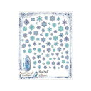 【暮らしラクラク応援セール】Sha-Nail More 写ネイル ネイルシール Snowflakes (Blue) MSF-003【取り寄せ・返品不可商品】