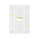 【暮らしラクラク応援セール】Sha-Nail Pro 写ネイル ネイルシール Optical Check Pattern(White) OCP-001【取り寄せ...