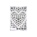 【暮らしラクラク応援セール】Sha-Nail Pro 写ネイル ネイルシール Romantic Lace Motif (Black) RLM-002【取り寄せ・...