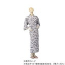 【暮らしラクラク応援セール】神戸生絲 婦人ガーゼねまき(ラグラン袖)M No.69 コン 花柄【取り寄せ・返品不可商品】