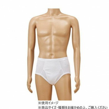 【暮らしラクラク応援セール】神戸生絲 紳士ブリーフ LL PC105 ホワイト【取り寄せ・返品不可商品】