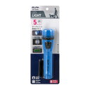 【暮らしラクラク応援セール】ELPA LEDハンディライト 39×153mm DOP-280(BL)【取り寄せ・返品不可商品】