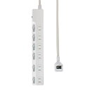 【暮らしラクラク応援セール】耐雷SW付タップ(ブレーカー) WLK-65B(W)【取り寄せ・返品不可商品】