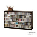 【暮らしラクラク応援セール】オークス CDストッカー CS695L D ダーク【取り寄せ・返品不可商品】