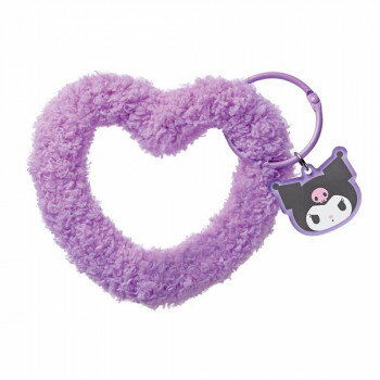 【暮らしラクラク応援セール】サンリオキャラクターズ ファーハンドストラップ クロミ HS-SA04U【取り寄せ・返品不可商品】