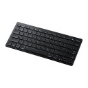 【暮らしラクラク応援セール】サンワサプライ Bluetooth キーボード iOS対応 ブラック SKB-BT25BK【取り寄せ・返品不可商品】(2)