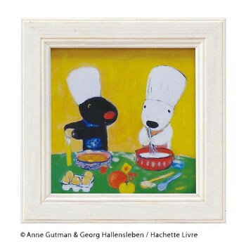 【暮らしラクラク応援セール】ユーパワー リサとガスパール ミニアートフレーム 「デザートブック」 GL-00655【取り寄せ・返品不可商品】